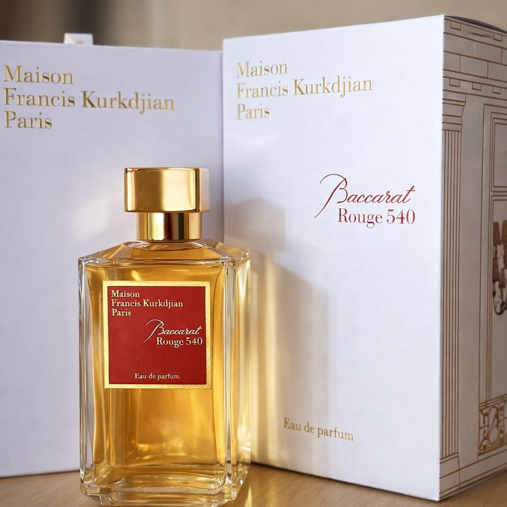 Maison Francis Kurkdjian Baccarat Rouge 540 Fragrance with Gold Cap